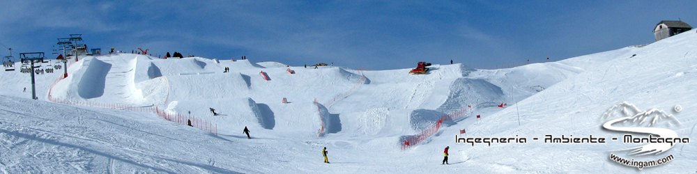 Snowpark Pampeago-Ski Center Latemar